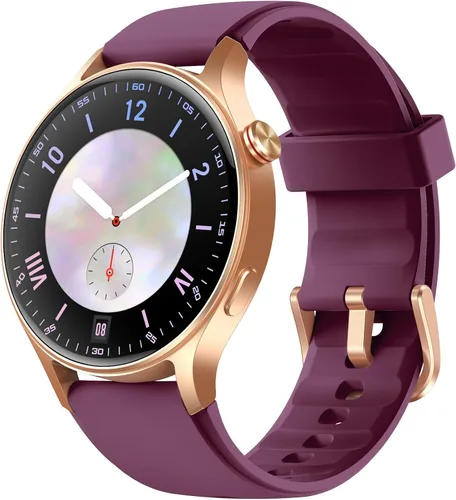 Miniatura 12 de Fitpolo Reloj inteligente para hombres y mujeres, pantalla táctil AMOLED de 1.3 pulgadas, rastreador de fitness, hacer/responder llamadas, monitor