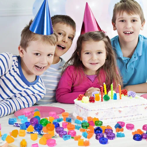 Miniatura 7 de Sidosir 7 Moldes para Dulces de Goma, Moldes de Ositos de Goma/Dinosaurio/Fruta/Dona/Corazones, Molde de Silicona Antiadherente para Dulces