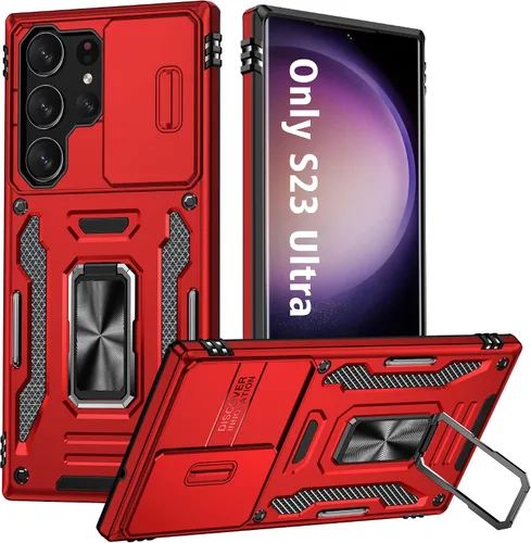 Miniatura 19 de ANGELAS - Funda a prueba de golpes para Samsung Galaxy S23 Plus, parachoques de silicona TPU con protección anticaídas, cubierta deslizante
