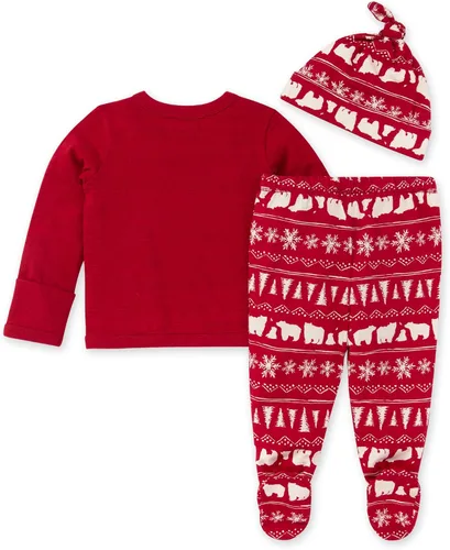 Miniatura 2 de Burt's Bees Baby unisex-baby Take Me Home Set, 3-piece Top, Pant, and Hat Bundle, 100% Organic Cotton