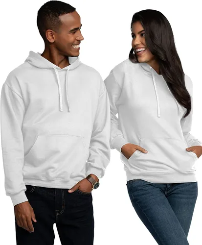 Miniatura 4 de Fruit of the Loom Eversoft Fleece Hoodies, Pullover & Full Zip, Moisture Wicking & Breathable, Sizes S-4X