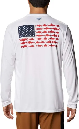 Miniatura 2 de Columbia Camisa de pesca de manga larga PFG Terminal Tackle Fish Flag para hombre