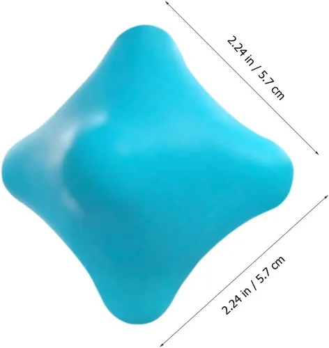 Miniatura 5 de FOMIYES Pelota de masaje 2pcs bola de masaje para ejercicio, cuello, fitness, pies, pies de silicona