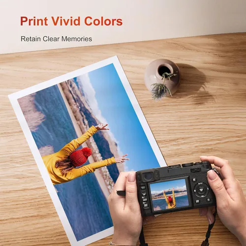 Miniatura 7 de Paquete combinado de cartuchos de tinta 65XL negro/color de repuesto para HP 65 Ink 65XL compatible con impresora HP DeskJet 3752 3755 3700 3772