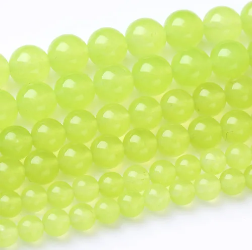 Miniatura 26 de 32 piezas de cuentas de piedra de jade de rodonita roja natural de 12 mm, cuentas sueltas redondas de piedra para fabricación de joyas, energía Jade