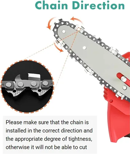 Miniatura 2 de Paquete de 3 cadenas de motosierra de 10 pulgadas 3/8 050 40dl para Echo CS-271 CS280 CS290 CS300, Remington RM1035P, Worx WG309, Sun Joe SWJ803E