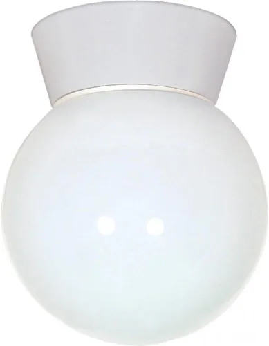 Miniatura 4 de Nuvo Lighting SF77/156 - Accesorio utilitario de aluminio fundido a presión duradero al aire libre cerca del techo, porche y patio, luz con cilindro