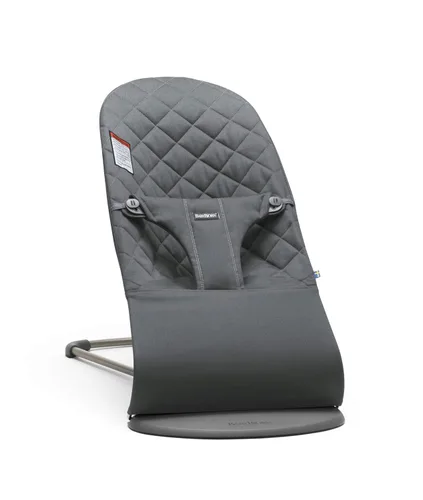 Miniatura 18 de BabyBjörn Bouncer Bliss Silla de rebote para bebé, Malla, Antracita Gris Beige