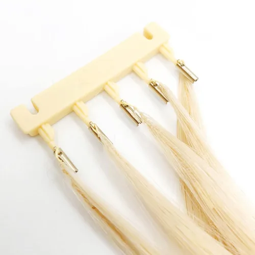 Miniatura 4 de Extensiones de cabello, hebilla en forma de C para 2ª generación Fiunkes de cabello humano sin rastro, herramienta de extensiones de cabello fácil