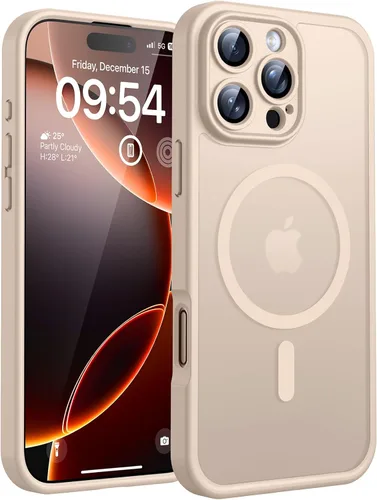 Miniatura 50 de TOCOL Funda para iPhone 11, compatible con Magsafe, protección completa de cámara, imanes integrados, protección contra caídas, funda translúcida