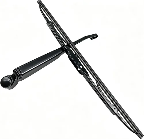 Juego de brazo y escobilla de limpiaparabrisas trasero para Dodge Grand Caravan 2008-2019 / Chrysler Town & Country 2008-2016 Reemplazo de ventana