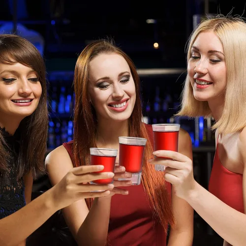 Miniatura 4 de Paquete de 40 vasos de chupito de base pesada, juego de vasos de chupito de whisky de 1.4 onzas, vasos de vidrio pequeños para licor de licor, bar