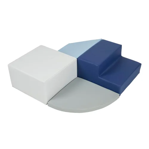 Miniatura 6 de SoftScape Escalador de Esquina para Tiempo de Juego de Niños Pequeños, estructura de juego activo para interiores para niños pequeños y niños