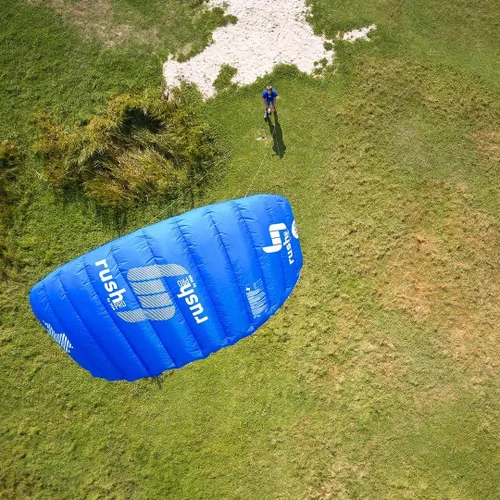 Miniatura 5 de HQ Kites Rush Pro 300 R2F - Cometa deportiva para principiantes, color azul