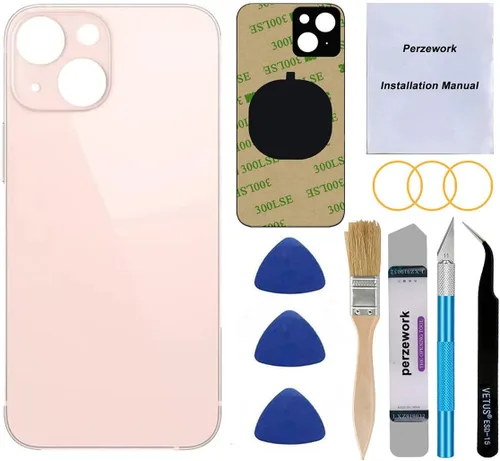 Miniatura 10 de Reemplazo de cristal trasero OEM para iPhone 13 mini 5.4 pulgadas (azul) con kit de herramientas de reparación