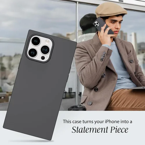 Miniatura 2 de Cocomii - Funda Rectangular Compatible con iPhone 14 Pro Max - Silicona de Tacto Suave, Forro de Microfibra, para Mujeres, Niñas, Hombres, Funda