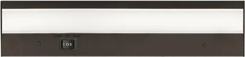 Miniatura 7 de Wac Lighting BA-ACLED8-27/30AL Duo ACLED Barra de luz, doble opción de color, en acabado de aluminio cepillado; 2700 K y 3000 K, 8 pulgadas, Blanco
