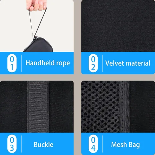 Miniatura 4 de khanka Anker Nano Cargador portátil, 10,000mAh 45W Max Compact Power Bank Case, carcasa de viaje dura compatible con Anker Nano 45W 10000mAh Power