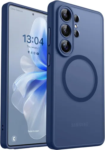 Miniatura 12 de CANSHN Funda diseñada para Samsung Galaxy A16-5G [protección completa de la cámara] [compatible con Magsafe] funda protectora trasera translúcida