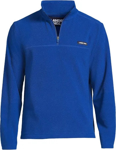 Miniatura 3 de Lands' End Jersey de forro polar con cremallera corta para hombre