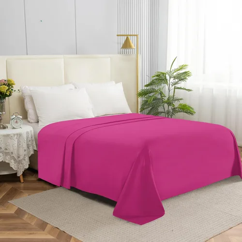 Miniatura 23 de Elegant Comfort Sábana encimera de 1 pieza de calidad hotelera, lujosa y suave, 1500 hilos, calidad egipcia, resistente a arrugas, manchas