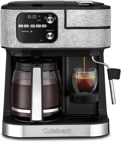 Miniatura 4 de Cuisinart Cafetera, Coffee Center Barista Bar 4 en 1, cafetera de una sola porción, compatible con cápsulas espresso y Nespresso, jarra térmica