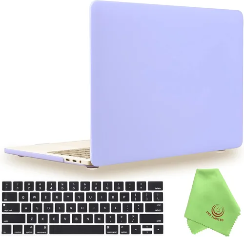 Miniatura 21 de UESWILL Compatible con MacBook Pro de 13 pulgadas M1 M2 2016-2024 versión A2338 A2289 A2251 A2159 A1989 A1706 A1708, con Touch Bar USB-C, funda