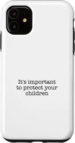 Miniatura 6 de iPhone XR It's important to protect your children Case