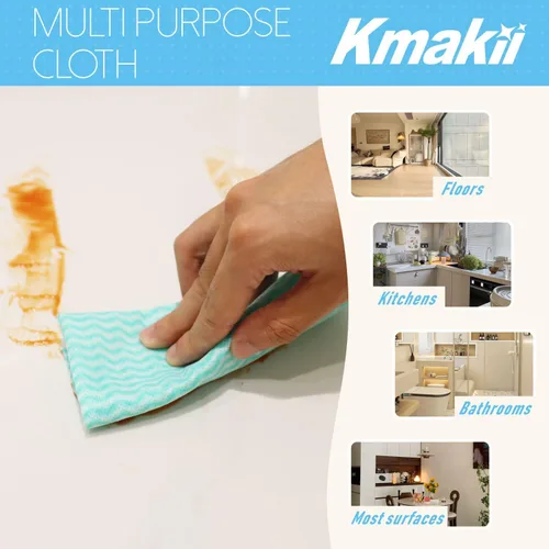 Miniatura 4 de KMAKII Handi Wipe - Paños reutilizables – Paños y toallas desechables multiusos, ultra absorbentes, de secado rápido, toallitas de limpieza