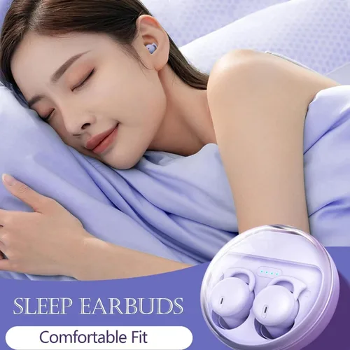 Miniatura 3 de Auriculares inalámbricos para dormir pequeños con Bluetooth pequeños para dormir de lado, auriculares Bluetooth para dormir de lado