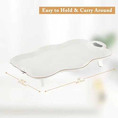 Miniatura 6 de DUJUST Juego de 4 tazas de café con crema y azúcar, diseño británico de lujo con adornos dorados hechos a mano, para café, té y leche, taza