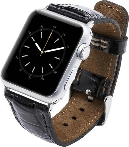 Miniatura 24 de Tuscany - Correa de reloj de cuero prémium para Apple Watch Series 11, 10, 1.654 in, Series 9, 8, 7, 6, 5, 4, 3 y SE 3/2/1 de 1.614 pulgadas, 1.575