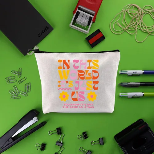 Miniatura 6 de BLUPARK Bolsa de maquillaje inspirada en el cantante, álbum de mercancía para cantante, bolsa de maquillaje para cantante, regalo para fanáticos