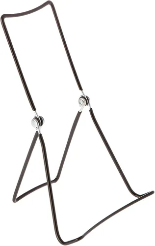 GIBSON HOLDERS Caballete de exhibición de alambre negro ajustable DCW, 5.5 pulgadas de ancho x 3.5 pulgadas de profundidad x 9.25 pulgadas de alto