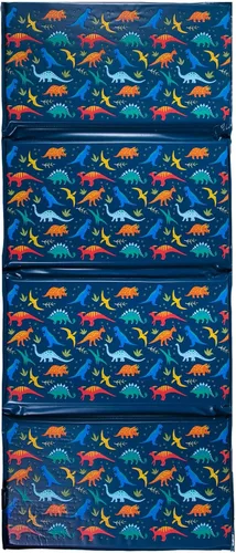 Miniatura 10 de Wildkin Alfombrilla de vinilo para siesta para niños, plegable, duradera, para guardería y preescolar