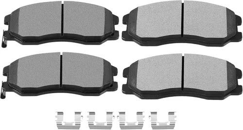 SCITOO Juego de pastillas de freno de cerámica D1264 para Chevrolet Captiva Sport 2012-2015, Chevrolet Equinox 2007-2009, Pontiac Torrent 2007-2009,