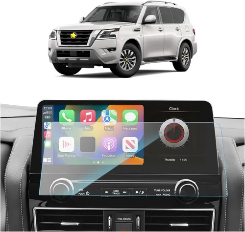 Miniatura 11 de SKTU 2 protectores de pantalla para Nissan Frontier 2025 2026 de 12.3 pulgadas para Nissan Frontier 2025 + navegación de 12.3 pulgadas