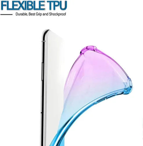 Miniatura 5 de Funda de teléfono para Redmi Note 10 Pro 4G, Redmi Note 10 Pro Max Crystal Clear Case Gradient Anti Scratch TPU Funda protectora a prueba de golpes