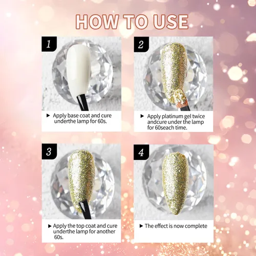 Miniatura 8 de Finger Secret - Juego de 9 colores de esmalte de uñas de gel Ombre Pat, paleta de esmaltes de gel con 20 esponjas de uñas para arte de uñas de gel