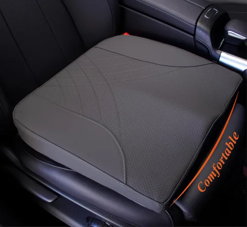 Miniatura 10 de kingphenix Cojín de asiento de automóvil – Almohadilla de espuma viscoelástica para comodidad de conducción – Aumenta la altura y alivia el coxis