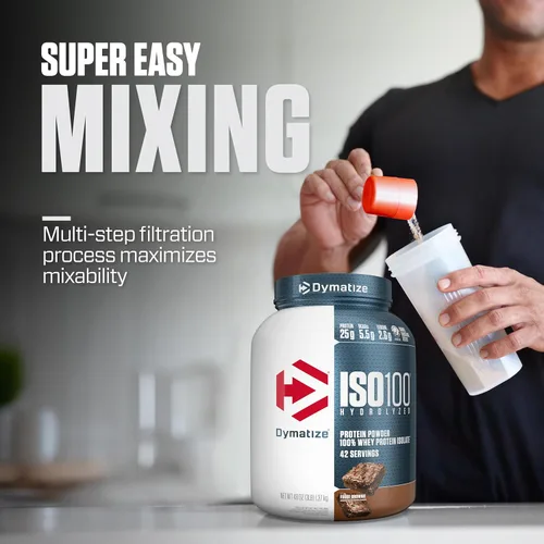 Miniatura 4 de Dymatize Nutrition 100% proteína de suero de leche aislada hidrolizada, P24633, 1, 1