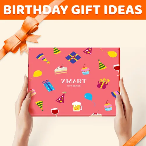 Miniatura 5 de Zmart Birthday Gifts Idea for Girl - Preteen Socks for Kids Girl Age 8-12, Pink