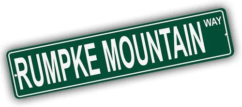 Miniatura 165 de Ohio Mountains Pick Your Mountain Compatible/repuesto para Acme Hill United States Mountain aluminio metal metal metal estilo letrero de calle