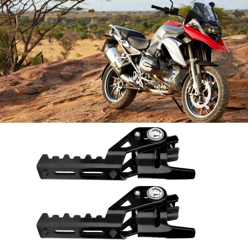 Miniatura 8 de Reposapiés delantero para motocicleta, accesorios para BMW R1200GS 2013-2017 (negro)
