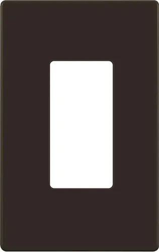 Miniatura 73 de ENERLITES Placas de pared decorativas sin tornillos, cubiertas de tomacorrientes seguras para niños, tamaño de 4 posiciones, 4.68" H x 8.30" L, Negro