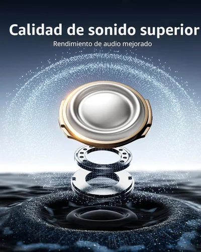 Miniatura 5 de bmanl Auriculares Inalámbricos Bluetooth Auriculares con Ganchos Sobre la Oreja Auriculares con 80H Tiempo de Reproducción, Pantalla de Energía LED