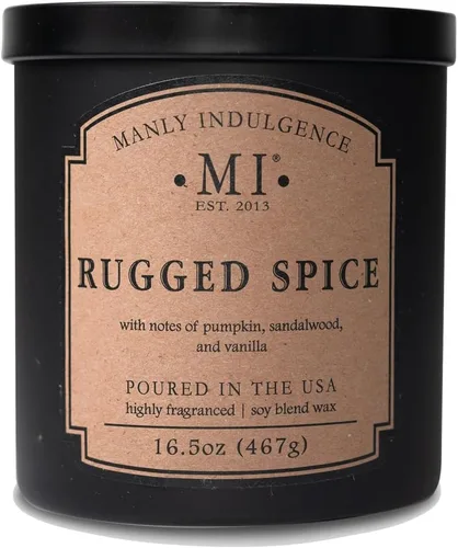 Miniatura 49 de Manly Indulgence Last Call - Velas perfumadas para hombres, 2 mechas, 16.5 onzas, cera de mezcla de soja premium, 60 horas de combustión, velas