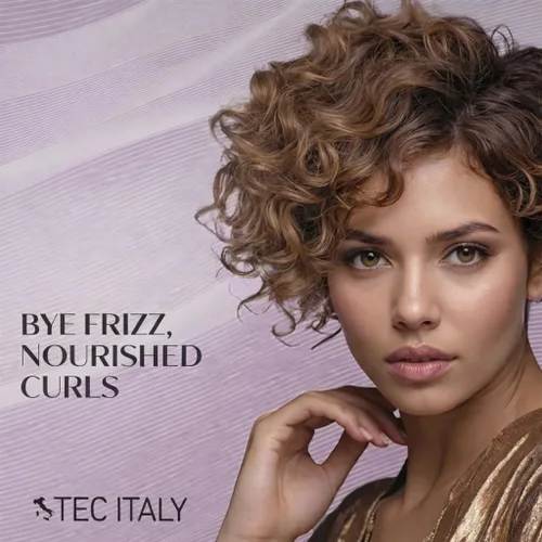 Miniatura 4 de Tec Italy Champú hidratante para rizos para cabello rizado y ondulado, define los rizos, control del encrespamiento, limpiador suave que añade