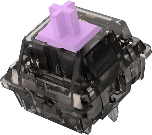 Miniatura 14 de DUROCK Interruptores lineales, serie L Lineales lisos, interruptor de teclado prelubricado de 5 pines para teclados mecánicos MX