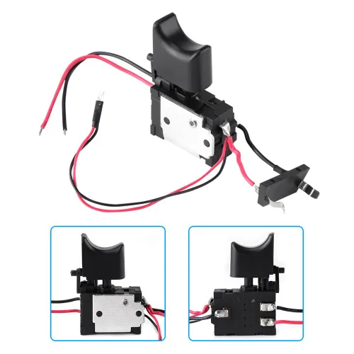 Miniatura 2 de Akozon - Interruptor de control de velocidad de taladro, interruptor de taladro inalámbrico de 7,2 V - 24 V, control de velocidad de batería